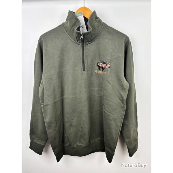 Pull Lovergreen col zipp