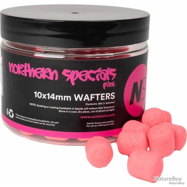 Dumbell Wafters CCmoore pink 10x14mm