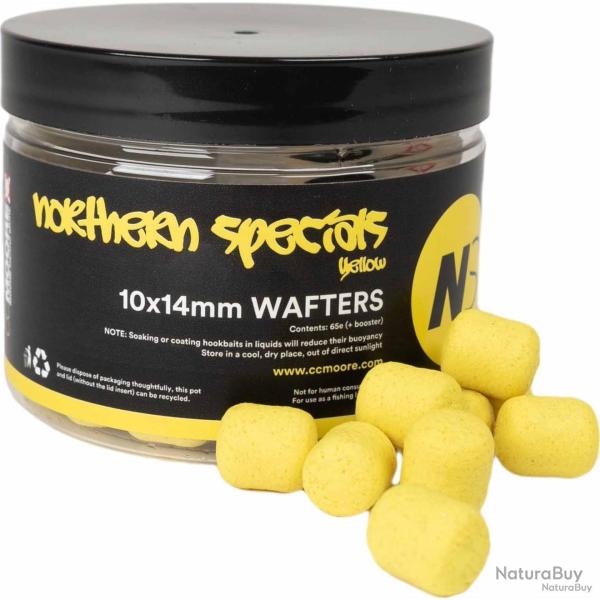 Dumbell Wafters CCmoore yellow 10x14mm