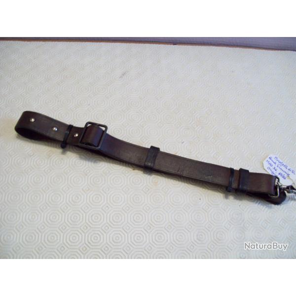 militaria bretelle cuir MAS 36 POUR LE TAR