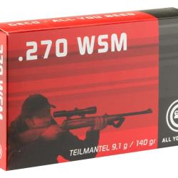 Munitions de grande chasse Geco .270 WSM