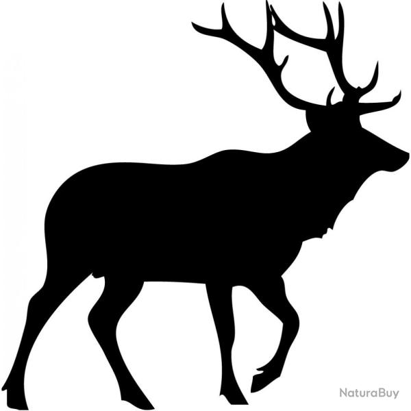 1 x Autocollants 1Euro sans rserve motif cerf  bleu fonc voir photo 2