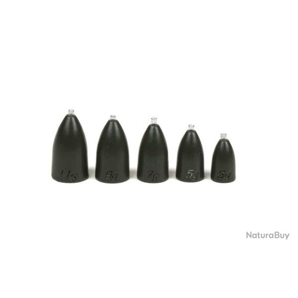 Plomb Balle Fox Rage Tungsten Bullet Weights 5g par 3