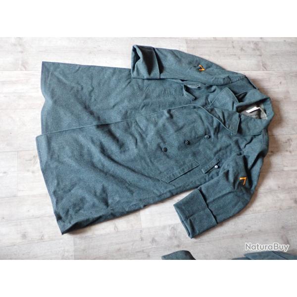 1958 Manteau d'uniforme suisse.