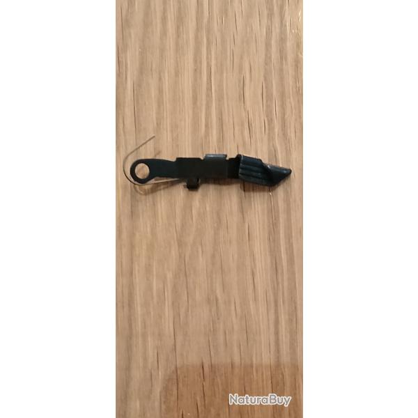 ARRETOIR DE CULASSE RALLONGEE GLOCK GEN3 ET 4
