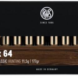 RWS cal.7x64 ID Classic 177 grains - 11.5 grammes X20