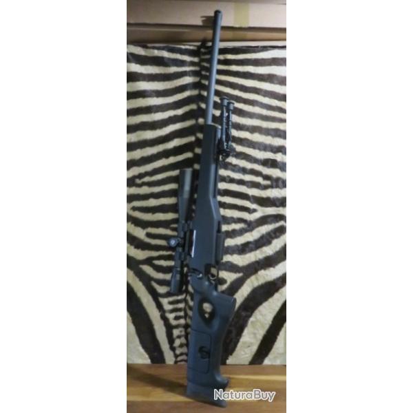 Carabine CZ 750 S1M1 cal.308 canon lourd 66 cm 2 chargeurs + lunette + bipieds + mallette