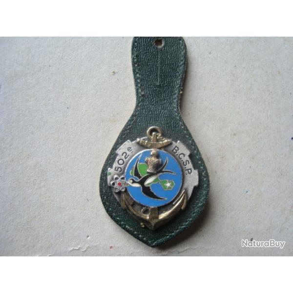 Insigne 502 bcsp essai nucleaire pacifique