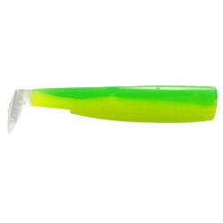 Leurre souple FIIISH Black minnow Corps 120 Atomic citrus