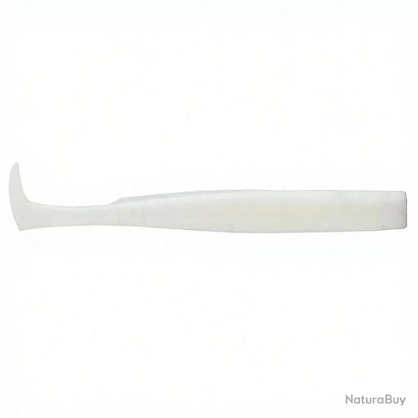 Leurre souple FIIISH Crazy paddle tail corps 150 White coco