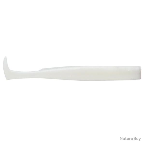 Leurre souple FIIISH Crazy paddle tail corps 120 White coco