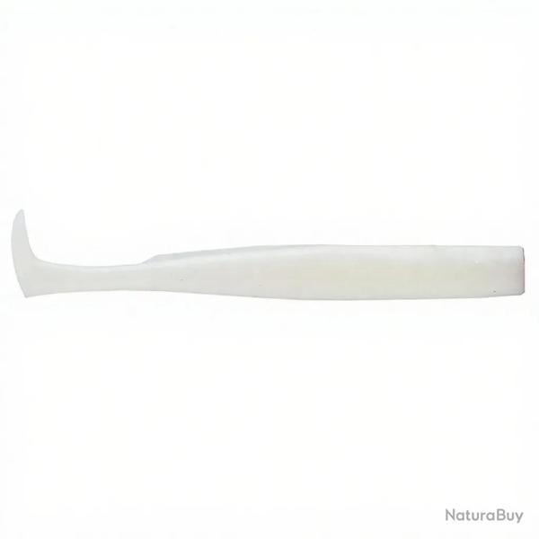 Leurre souple FIIISH Crazy paddle tail corps 120 White coco