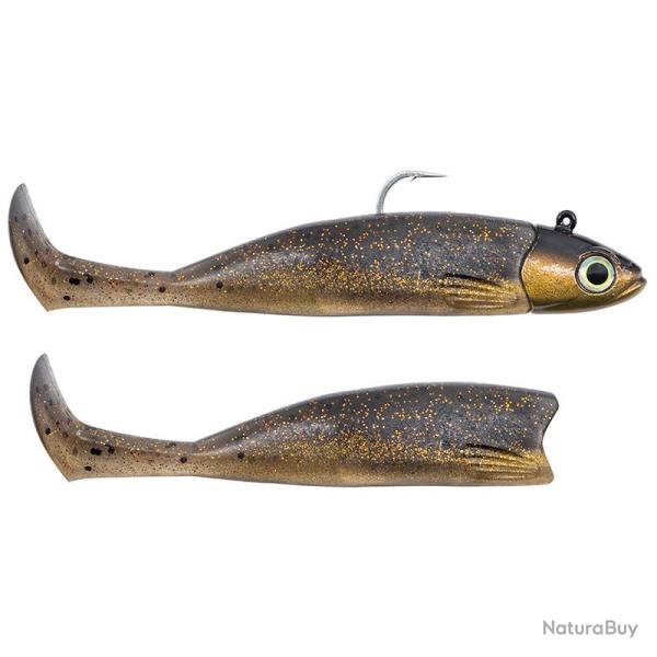 Leurre souple FIIISH Master shad combo 75 Heavy / 9g / Gold minnow