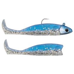 Leurre souple FIIISH Master shad combo 100 Heavy / 21g / Blue strike