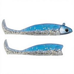 Leurre souple FIIISH Master shad combo 100 Heavy / 21g / Blue strike
