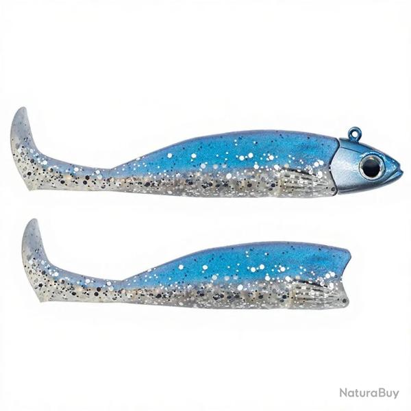 Leurre souple FIIISH Master shad combo 100 Heavy / 21g / Blue strike