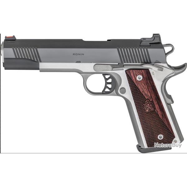 Pistolet Springfield Armory 9x19 1911 RONIN 5" INOX/NOIR