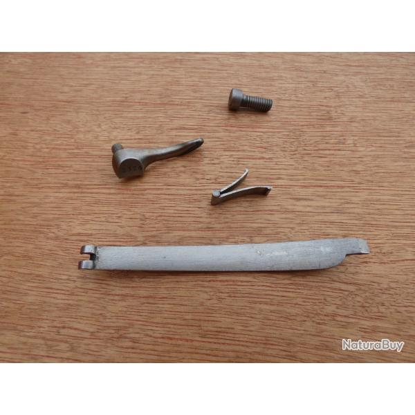 Lot de Pieces dtachs Revolver 1873 Clef de Ressort , Ressort etc ...