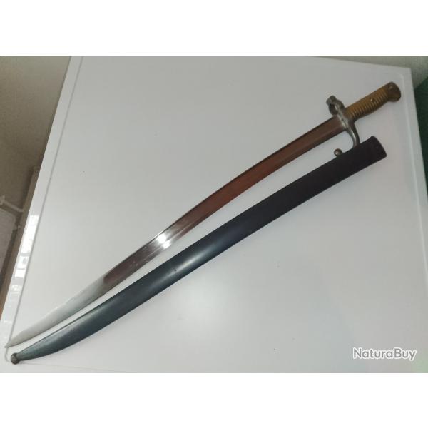 BAIONNETTE CHASSEPOT 1874