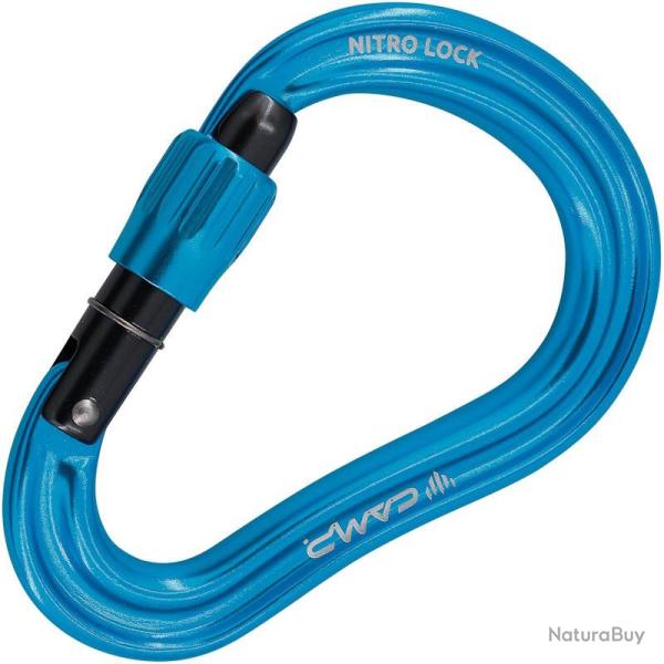 Mousqueton HMS � vis Camp Nitro Lock bleu