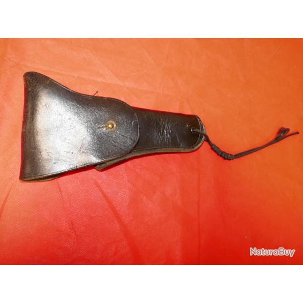 Holster de Colt 1911 A1 modle 1916 en cuir noir, priode Guerre du Vietnam