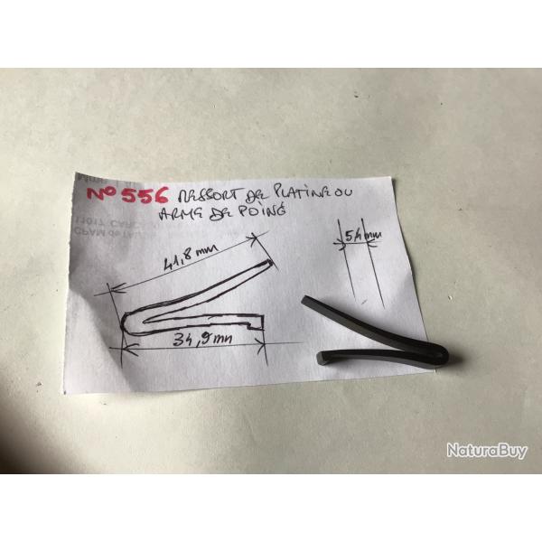 VENDU PAR LE-CUIRASSIER N556 RESSORT DE PLATINE FUSIL HAMMERLESS ANCIEN