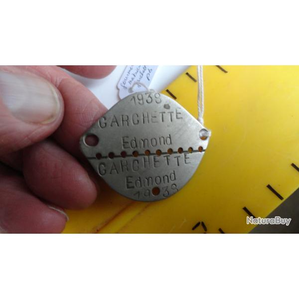 Plaque matricule soldat de Saint-Omer  (62)