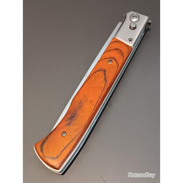 COUTEAU  SYSTME, manche bois.