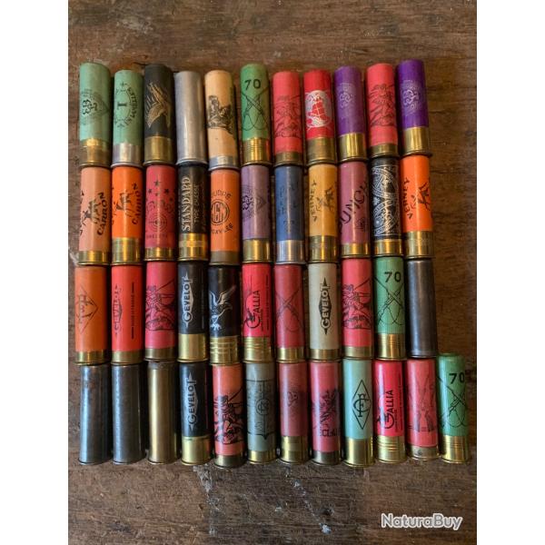 Cartouches anciennes cal 16.