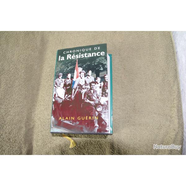 LIVRE CHRONIQUE DE LA RESISTANCE