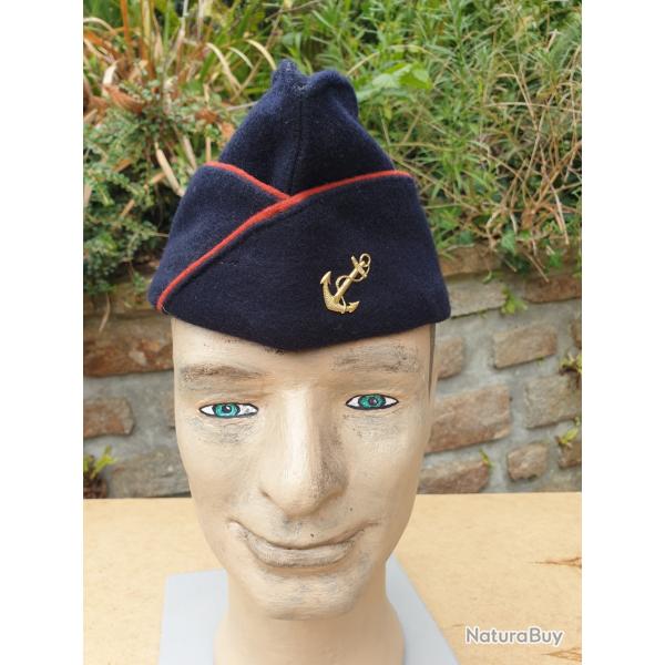 Calot Troupes de Marine avec ancre dore (132.M)