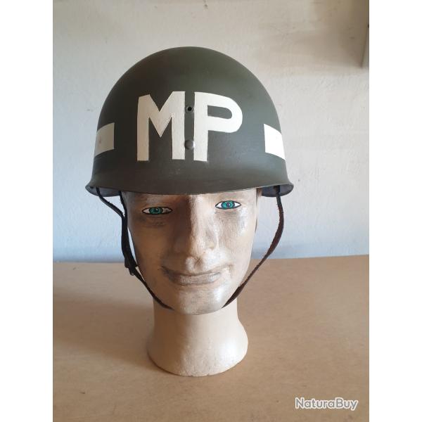 Casque M1 B military police reconditionn (152.M)
