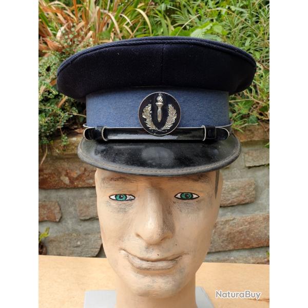 Casquette de gardien de la paix, CRS, article obsolte (157.M)