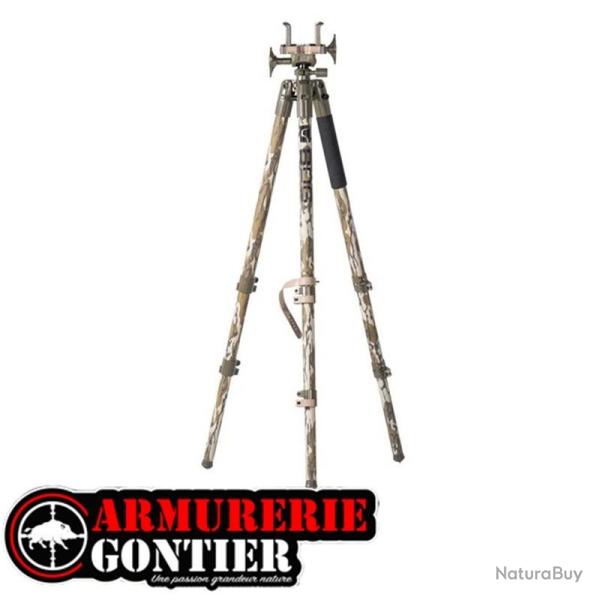 Tr�pied de chasse BOG Deathgrip Aluminium Mossy Oak Bottomland