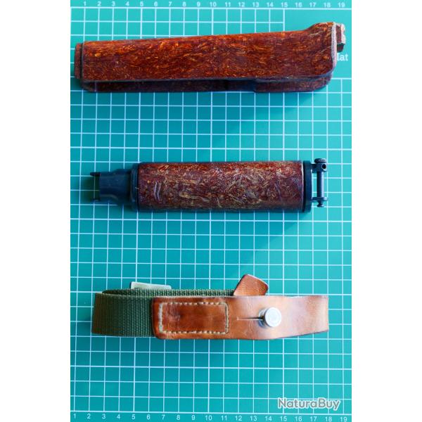 Ensemble garde-mains VZ58 bak�lite avec sangle d'origine