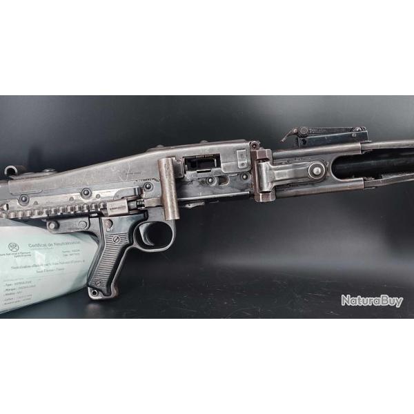 MITRAILLEUSE MG42 /53 TCHEQUE NEUTRALISATION UE 2025 Categorie C XX
