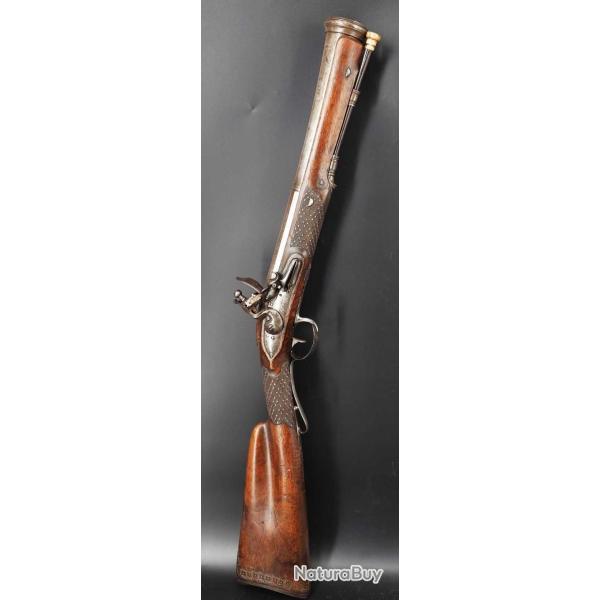 FUSIL TROMBLON DE MARINE A SILEX PAR DUMAREST A PARIS 1749/1812 - FRANCE RESTAURATION France XIX eme
