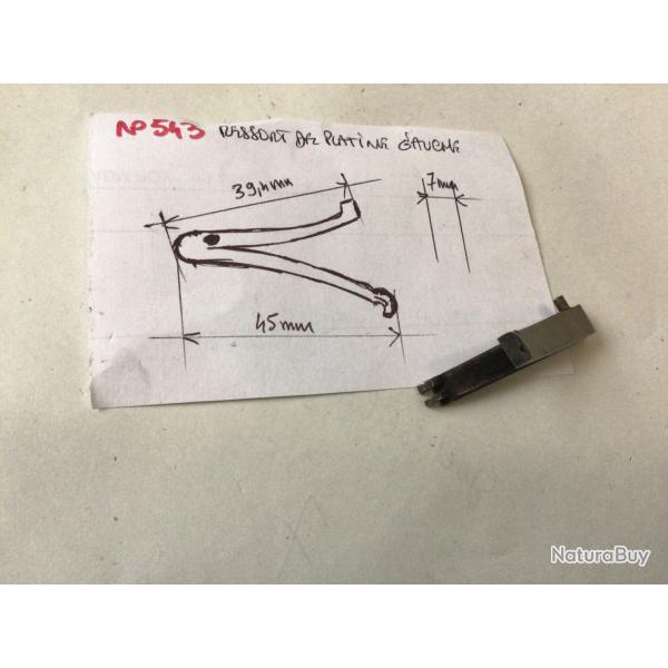 VENDU PAR LE-CUIRASSIER N 543 RESSORT GAUCHE DE PLATINE FUSIL CHASSE ANCIEN