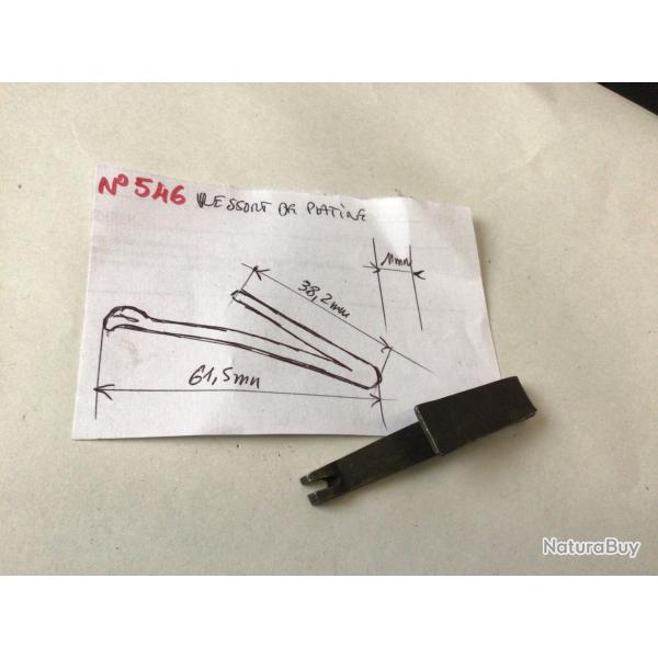 VENDU PAR LE-CUIRASSIER N 546 RESSORT DE PLATINE FUSIL CHASSE ANCIEN