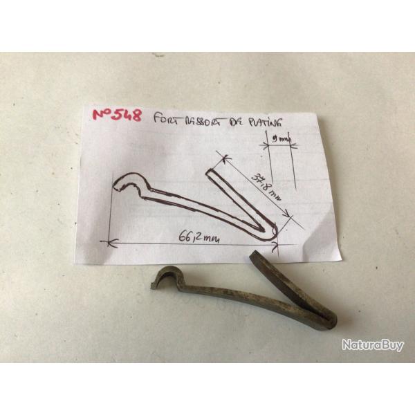 VENDU PAR LE-CUIRASSIER N 548 FORT RESSORT DE PLATINE FUSIL CHASSE ANCIEN