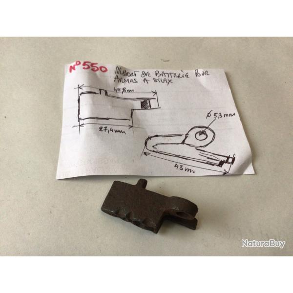 VENDU PAR LE-CUIRASSIER N 550 RESSORT DE BATTERIE ARMES  SILEX
