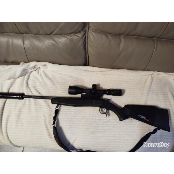 Bergara BA13 +lunette+mds+cartouches+sac a dos calibre 243