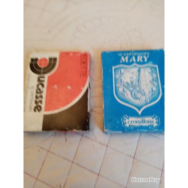 cartouches croisillon 1 boite ducasse vedette. i boite mary +13 cartouches professionnel vrac