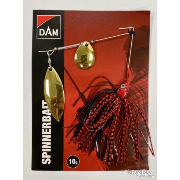 Spinnerbait DAM 10gr red flake