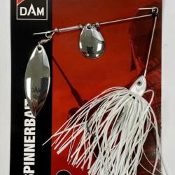 Spinnerbait DAM 10gr pearl White