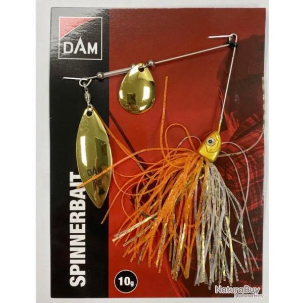 Spinnerbait DAM 10gr gold orange