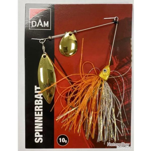 Spinnerbait DAM 10gr gold orange