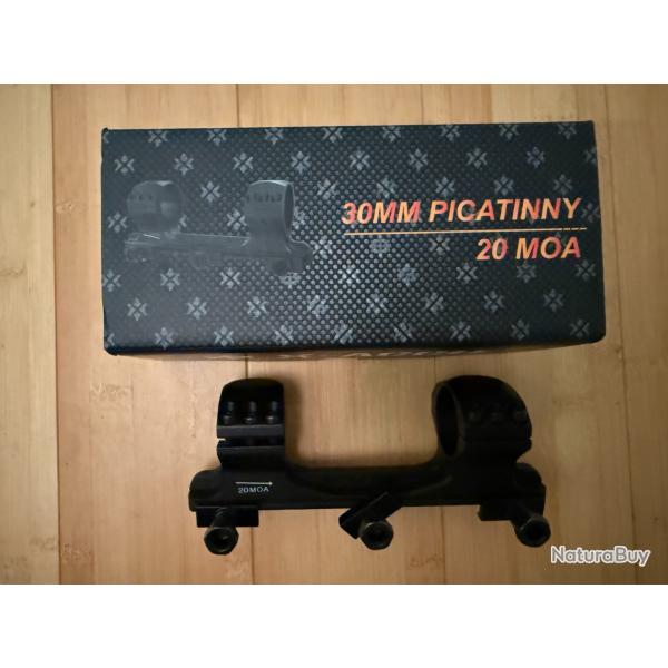 Montage monobloc pent� 20 MOA - colliers de 30 mm