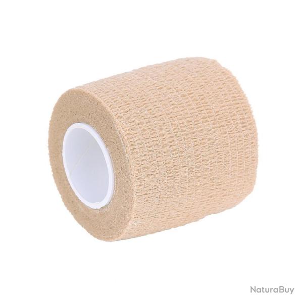 Bande extensible en rouleau 4,5 m x 5 cm (Couleur Coyote)