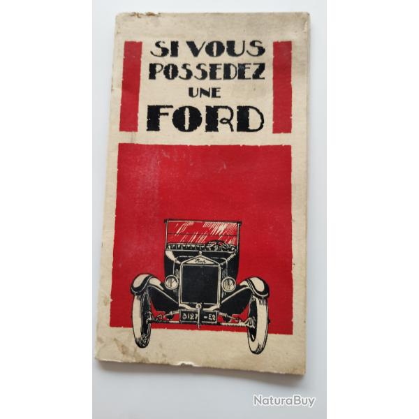 introuvable manuel entretien ford 1924